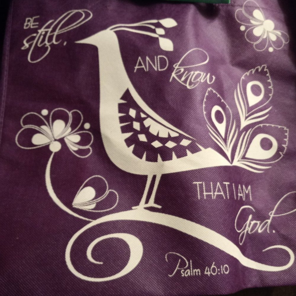 Inspirational tote bags